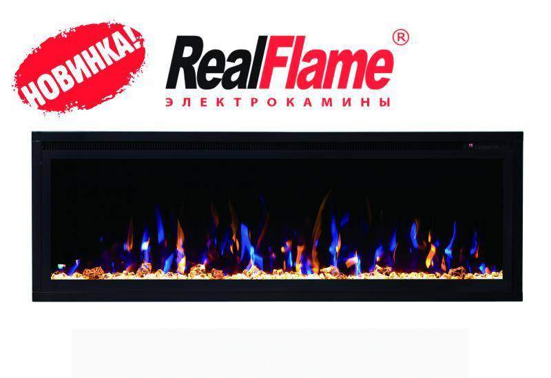 Новый настенный электроочаг от компании Real Flame