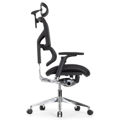 Ортопедическое кресло Falto Leather Premium Черное