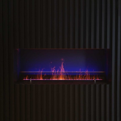 Электроочаг Schönes Feuer 3D FireLine 1500 Blue (с эффектом cинего пламени) в Петрозаводске