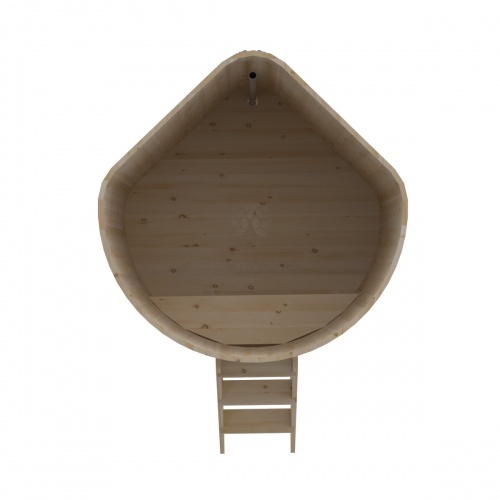 Купель угловая из кедра BentWood 1,37х1,37