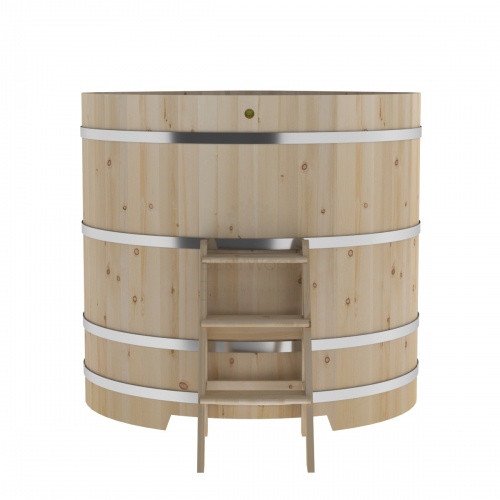 Купель угловая из кедра BentWood 1,37х1,37