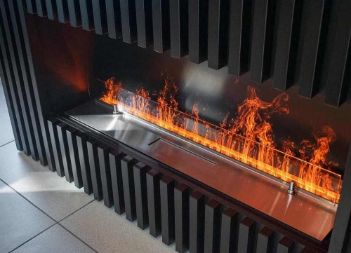 Электроочаг Schönes Feuer 3D FireLine 1000 со стальной крышкой в Петрозаводске