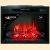 Электроочаг InterFlame Jupiter 30 Black/Brass LED FX (черный/золото) в Петрозаводске