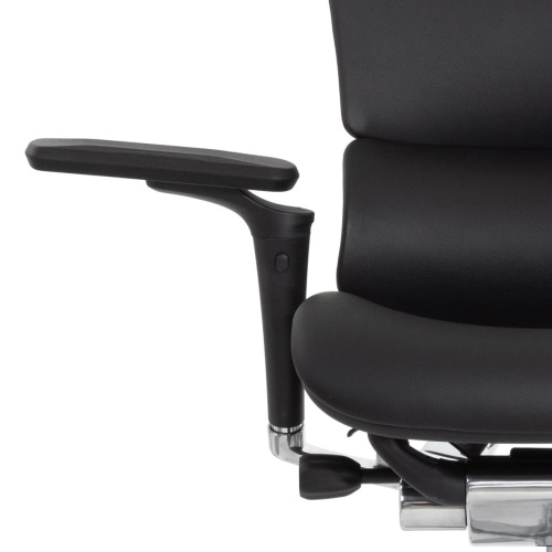 Ортопедическое кресло Falto Leather Premium Черное