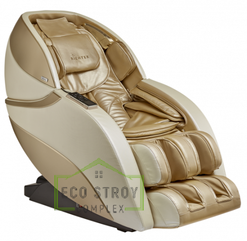 Массажное кресло Richter Alpine Pearl White-Champagne