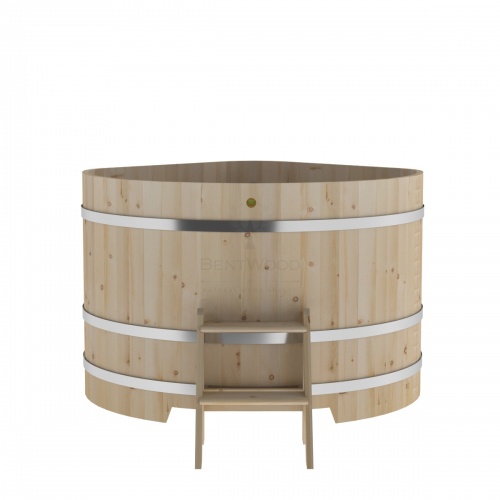 Купель угловая из кедра BentWood 1,37х1,37